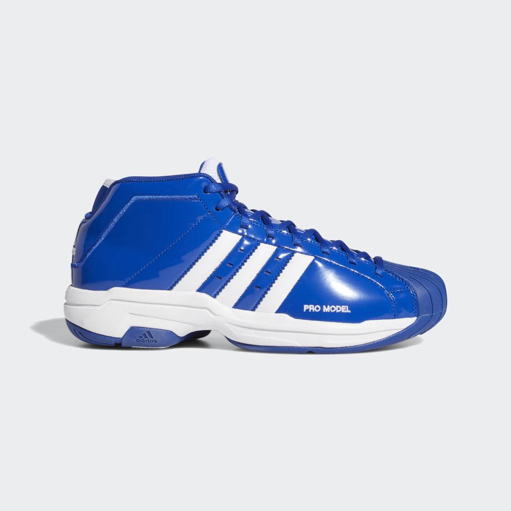 Adidas Women's Pro Model 2G Shell Toe Basketball Shoes Royal/White/Royal Ireland EF9820